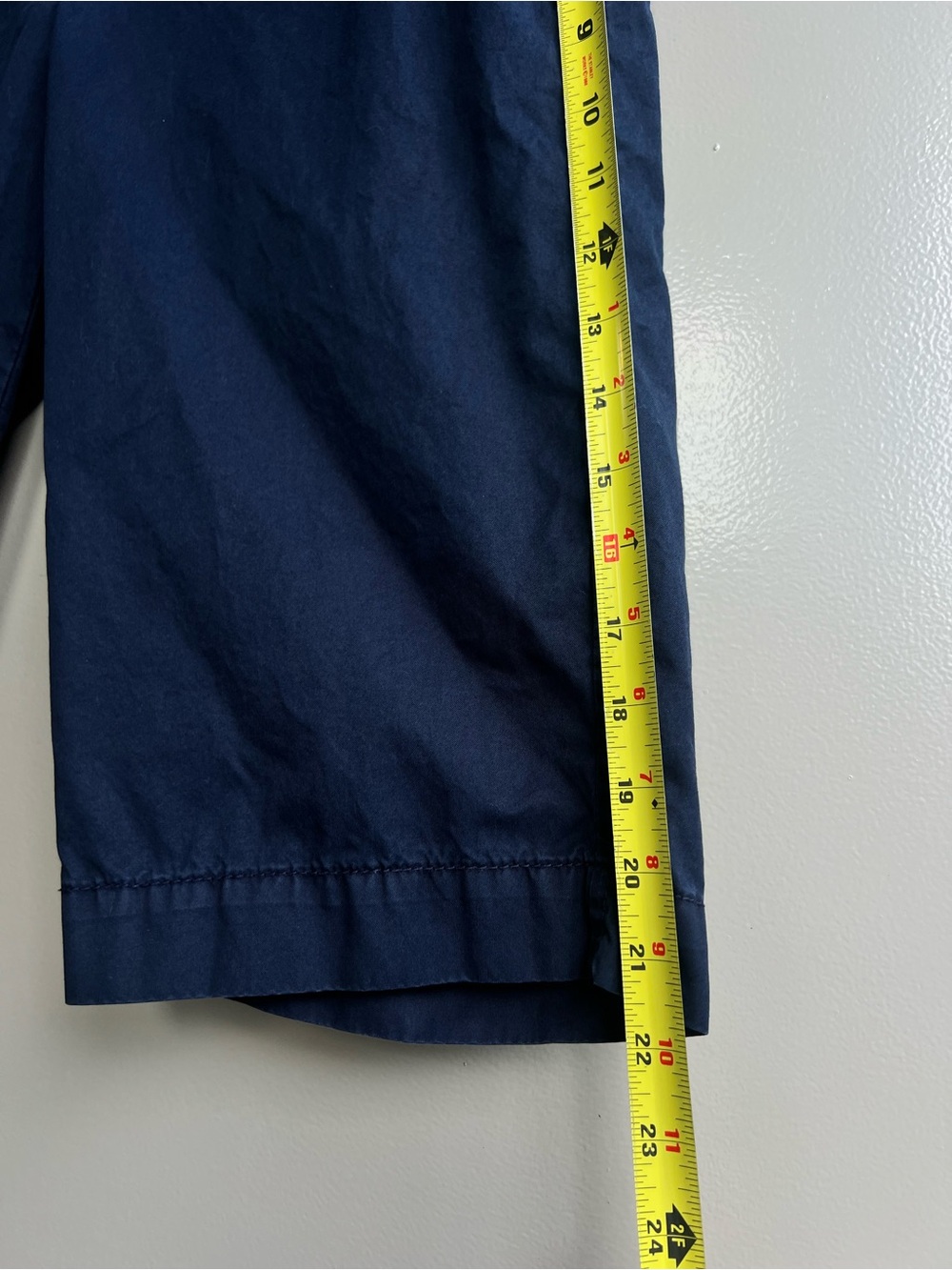 J.Crew 4 Vintage Y2K Navy Chino Classic Coastal Bermuda Shorts City Preppy Chic - Picture 9 of 10